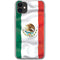Mexico Flag iPhone 11 Clear Case