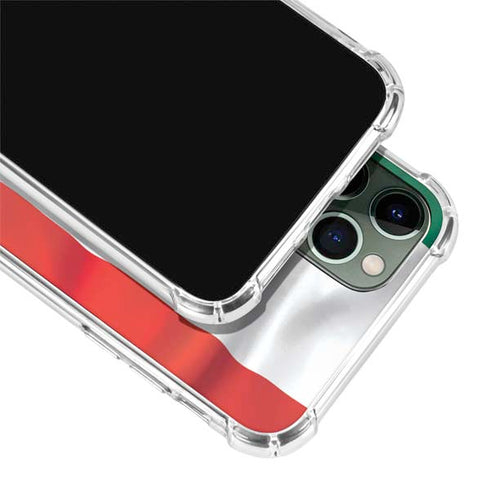 Mexico Flag iPhone 12 Pro Clear Case