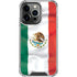 Mexico Flag iPhone 15 Pro Clear Case