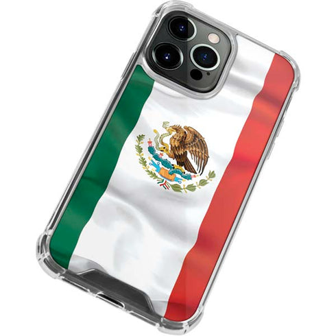Mexico Flag iPhone 15 Pro Max Clear Case