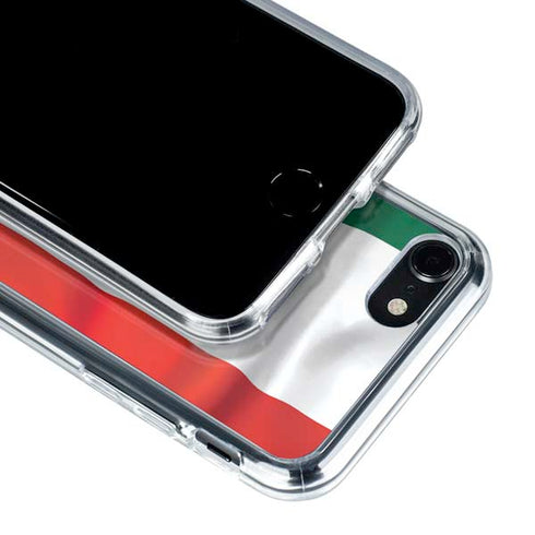Mexico Flag iPhone SE (2nd & 3rd Gen) Clear Case