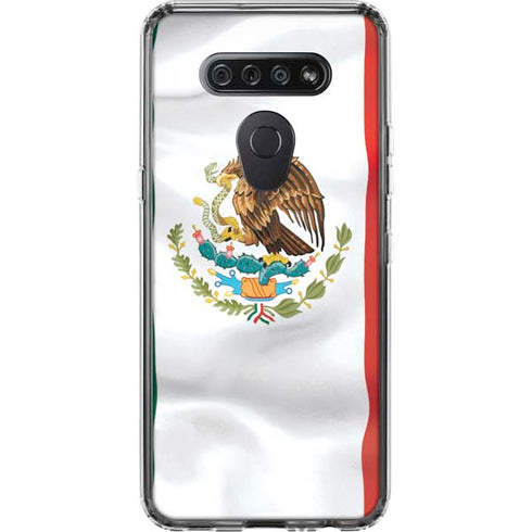 Mexico Flag LG K51/Q51 Clear Case