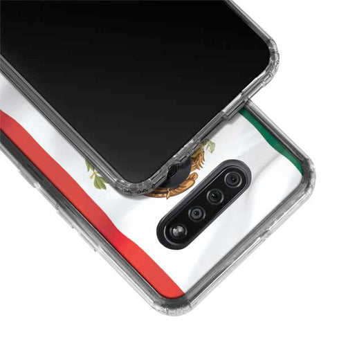 Mexico Flag LG K51/Q51 Clear Case