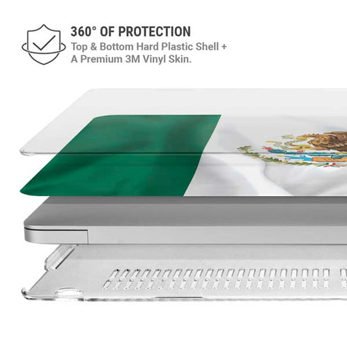 Mexico Flag MacBook Air 13in M1 (2021) Case plus Skin