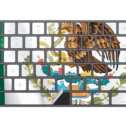 Mexico Flag Magic Keyboard with Numeric Keypad Skin