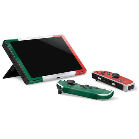 Mexico Flag Nintendo Switch OLED (2021) Skin
