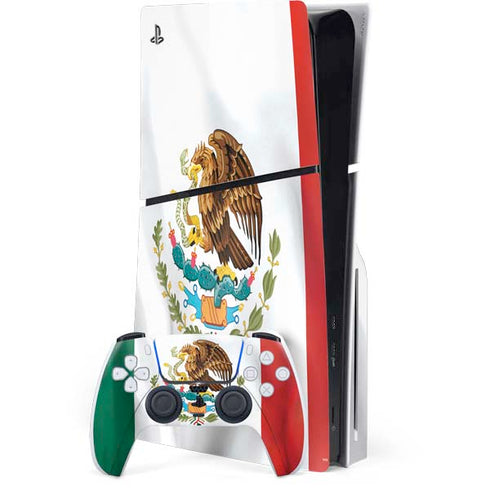 Mexico Flag PS5 Slim Disk Bundle Skin