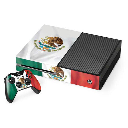 Mexico Flag Xbox One Console and Controller Bundle Skin