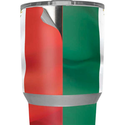 Mexico Flag Yeti 30oz Rambler Tumbler Skin