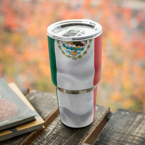 Mexico Flag Yeti 30oz Rambler Tumbler Skin