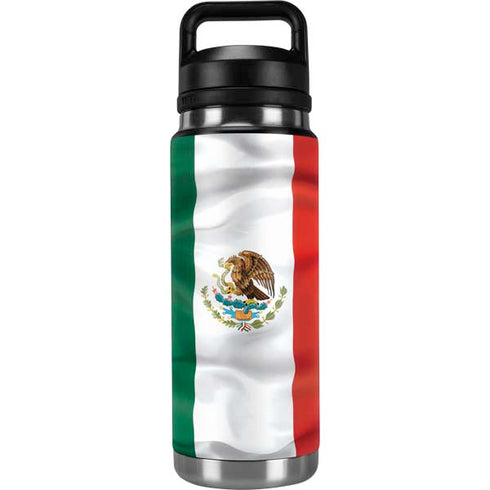Mexico Flag YETI Rambler 26oz Bottle Skin