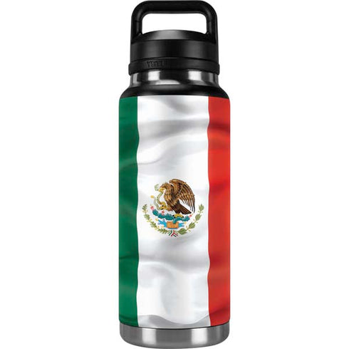Mexico Flag YETI Rambler 36oz Bottle Skin