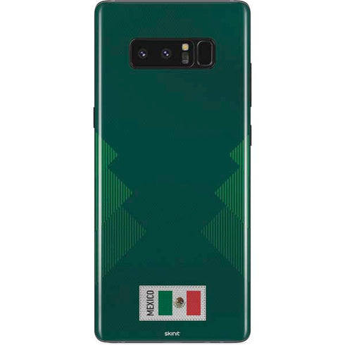 Mexico Soccer Flag Galaxy Note 8 Skin