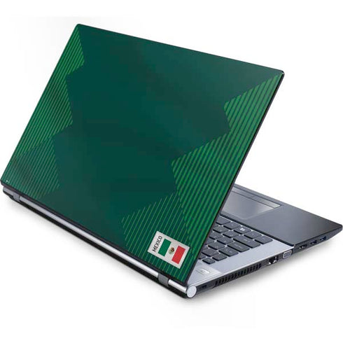 Mexico Soccer Flag Generic Laptop Skin