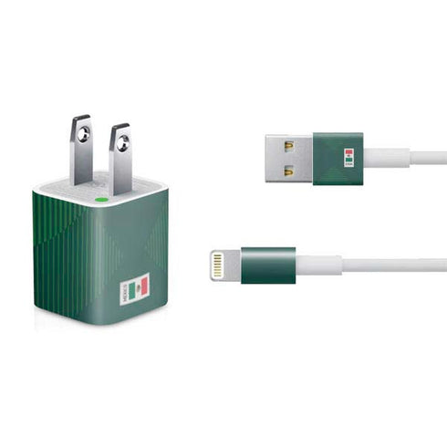Mexico Soccer Flag iPhone Charger (5W USB) Skin