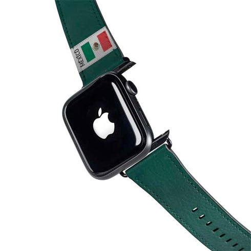 Mexico Soccer Flag Apple Watch Band 42-44mm