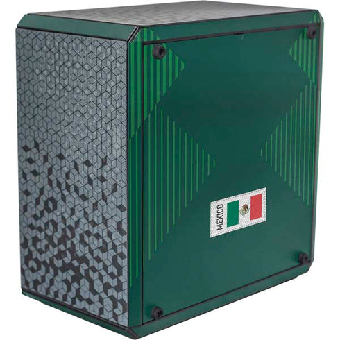 Mexico Soccer Flag Cooler Master MasterBox Q300L Mini Tower Skin
