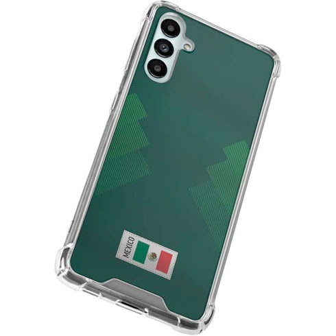 Mexico Soccer Flag Galaxy A15 5G Clear Case