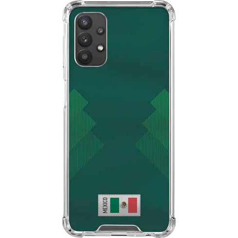 Mexico Soccer Flag Galaxy A32 5G Clear Case