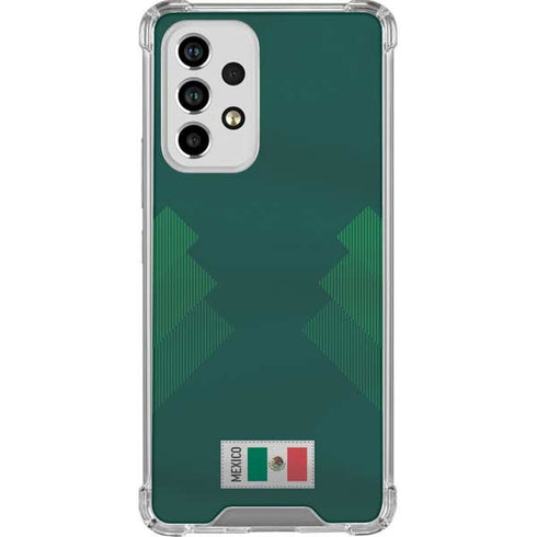 Mexico Soccer Flag Galaxy A33 5G Clear Case