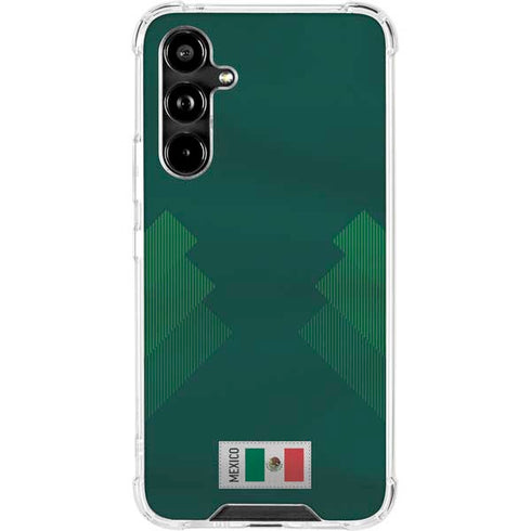 Mexico Soccer Flag Galaxy A54 5G Clear Case