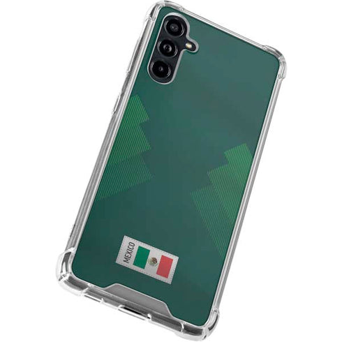Mexico Soccer Flag Galaxy A54 5G Clear Case