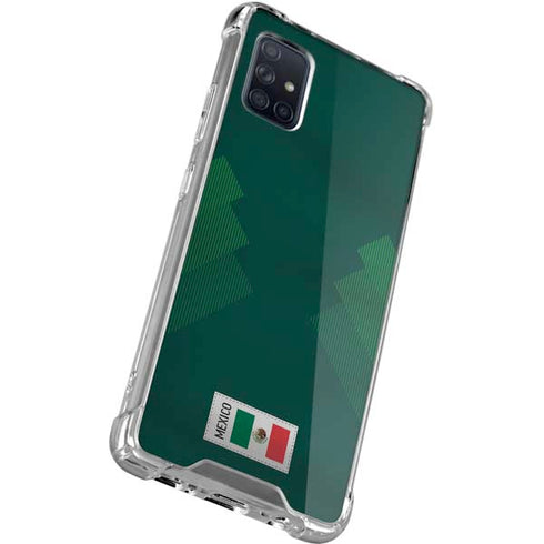 Mexico Soccer Flag Galaxy A71 5G Clear Case