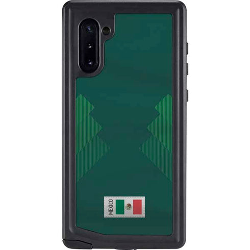 Mexico Soccer Flag Galaxy Note 10 Waterproof Case