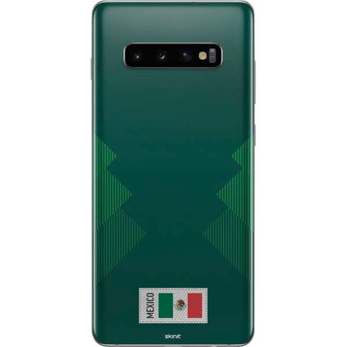 Mexico Soccer Flag Galaxy S10 Plus Skin