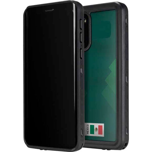Mexico Soccer Flag Galaxy S20 Waterproof Case