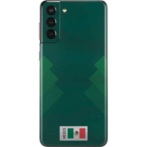 Mexico Soccer Flag Galaxy S21 Plus 5G Skin