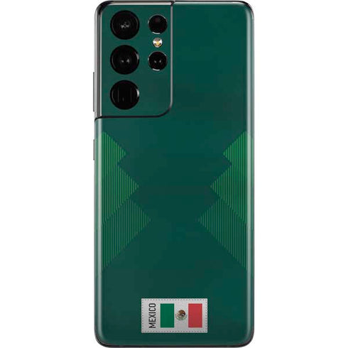 Mexico Soccer Flag Galaxy S21 Ultra 5G Skin