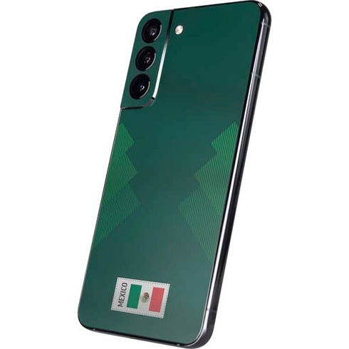 Mexico Soccer Flag Galaxy S22 Plus Skin