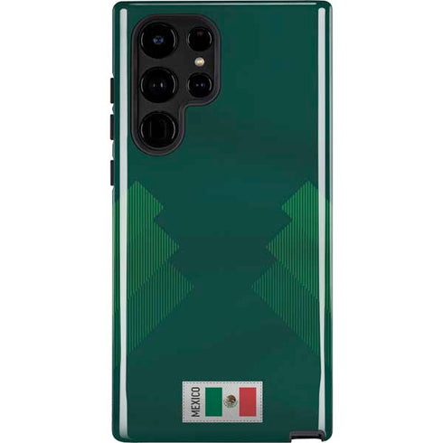 Mexico Soccer Flag Galaxy S22 Ultra Pro Case