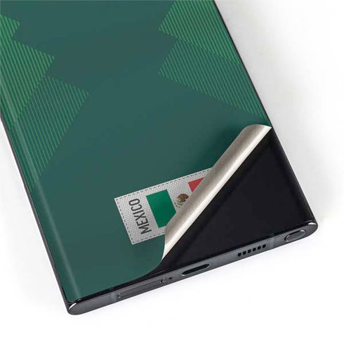 Mexico Soccer Flag Galaxy S22 Ultra Skin