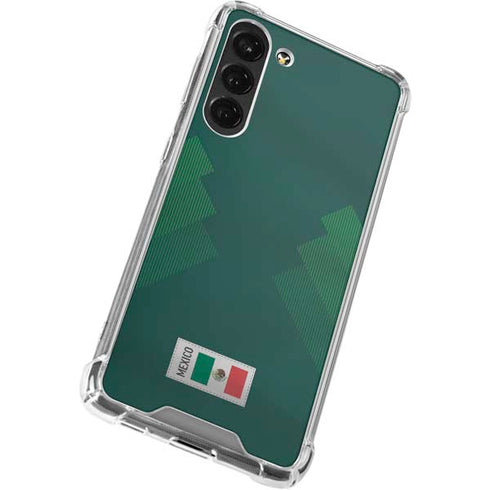 Mexico Soccer Flag Galaxy S23 Plus Clear Case