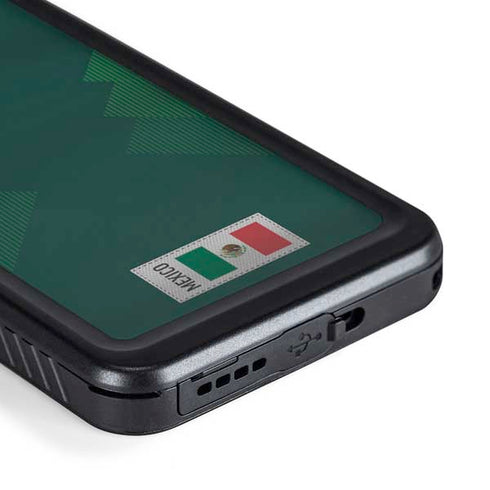 Mexico Soccer Flag Galaxy S23 Waterproof Case