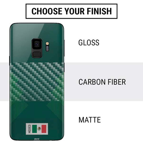 Mexico Soccer Flag Galaxy S9 Skin