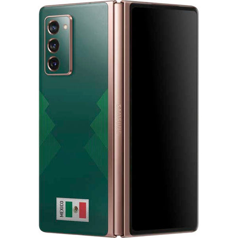 Mexico Soccer Flag Galaxy Z Fold2 5G Skin