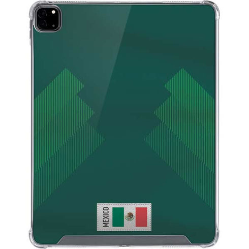 Mexico Soccer Flag iPad Pro 12.9in (2020) Clear Case
