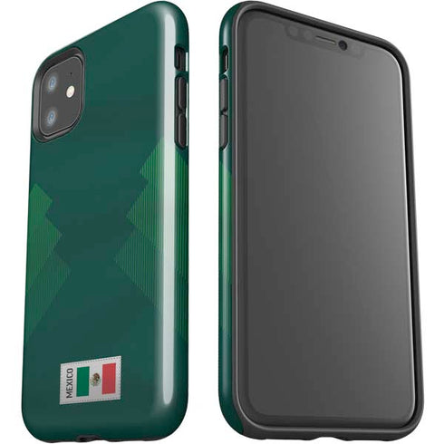 Mexico Soccer Flag iPhone 11 Impact Case