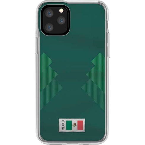 Mexico Soccer Flag iPhone 11 Pro Clear Case