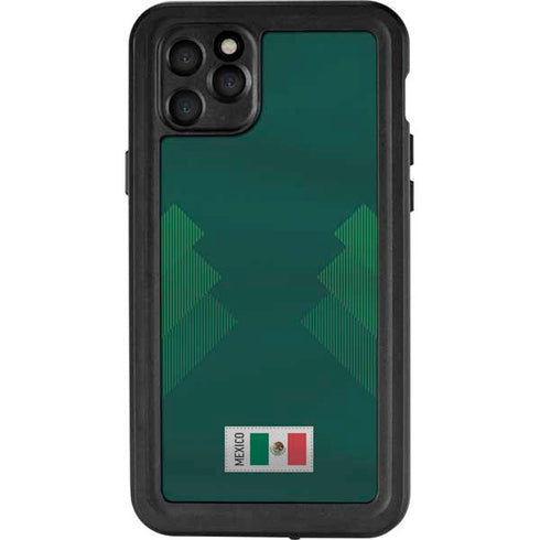 Mexico Soccer Flag iPhone 11 Pro Max Waterproof Case