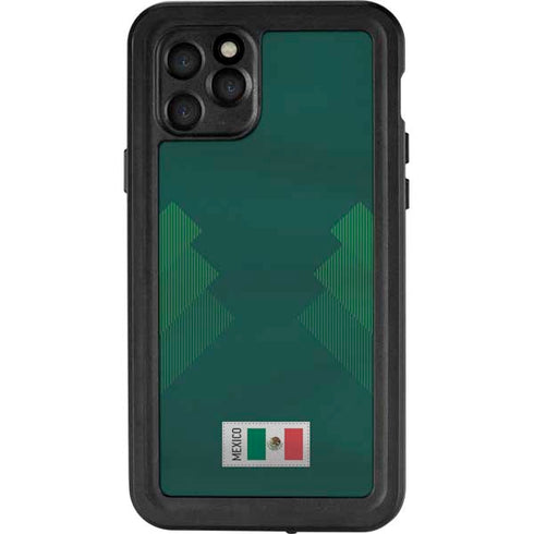 Mexico Soccer Flag iPhone 11 Pro Waterproof Case