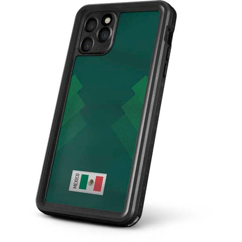 Mexico Soccer Flag iPhone 11 Pro Waterproof Case