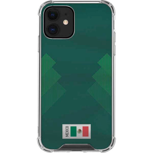 Mexico Soccer Flag iPhone 12 Mini Clear Case