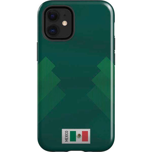 Mexico Soccer Flag iPhone 12 Mini Impact Case