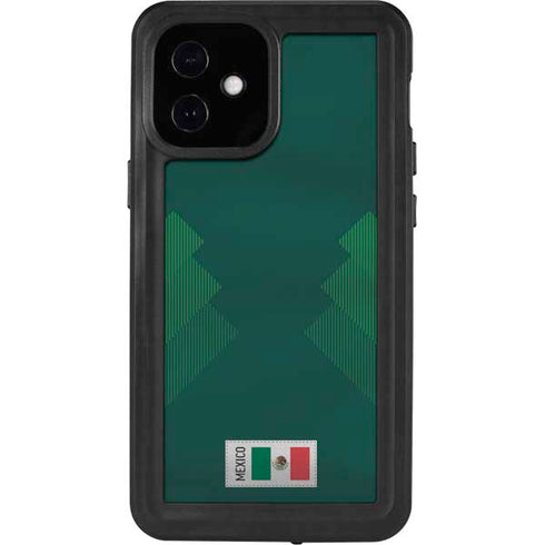 Mexico Soccer Flag iPhone 12 Mini Waterproof Case