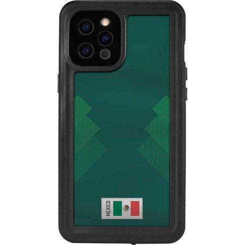 Mexico Soccer Flag iPhone 12 Pro Max Waterproof Case