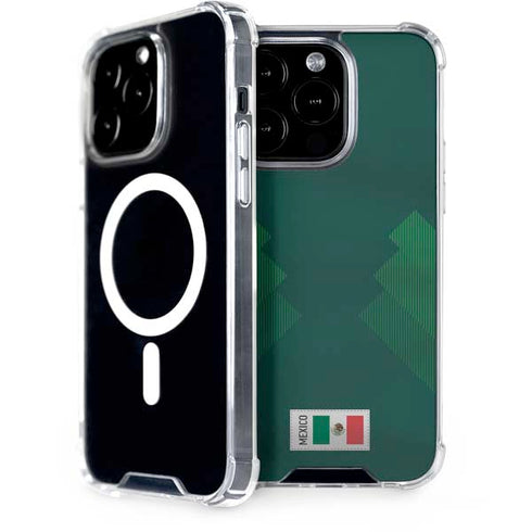 Mexico Soccer Flag iPhone 13 Pro MagSafe Case